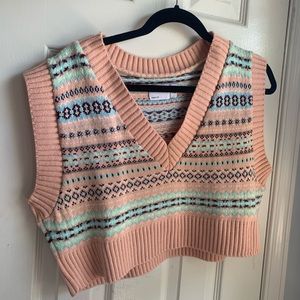 cropped cardigan